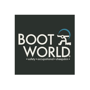 The Boot World brand logo for bootworld.com
