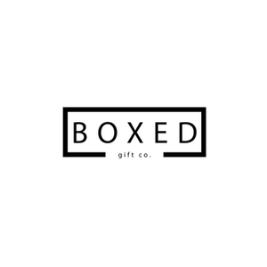 The Boxed Gift brand logo for boxedgiftco.com