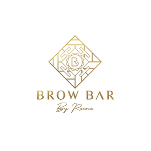 The Brow Bar brand logo for browbarbyreema.com
