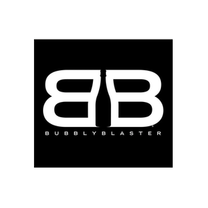 The Bubbly Blaster brand logo for bubblyblaster.com