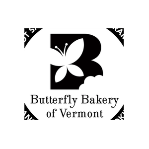 The Butterfly Bakery brand logo for butterflybakeryvt.com