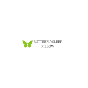 The Butterfly Pillow brand logo for butterflysleeppillow.com
