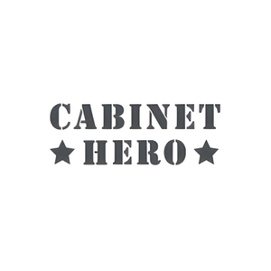 The Cabinet Hero brand logo for cabinethero.com