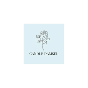 The Candle Damsel brand logo for candledamsel.com