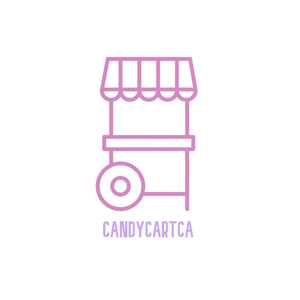 The Candy Cart brand logo for candycartca.com