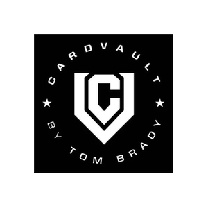 The Card Vault brand logo for cardvaultbytombrady.com