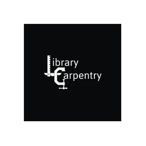 The Carpentries brand logo for librarycarpentry.org