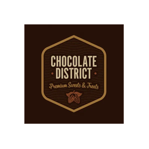 The Chocolate District brand logo for chocolatedistrict.com
