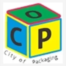 The City of Packaging brand logo for cityofpackaging.com