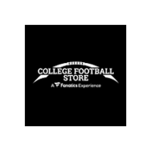 The College Football Store brand logo for collegefootballstore.com