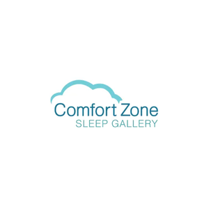 The Comfort Zone Sleep Gallery brand logo for comfortzonesleepgallery.com
