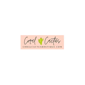 The Coral Cactus Boutique brand logo for coralcactusboutique.com