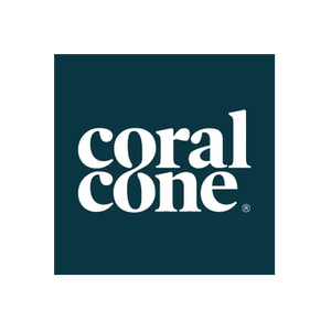 The Coral Cone brand logo for coralcone.com