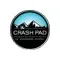 The Crash Pad brand logo for crashpadchattanooga.com