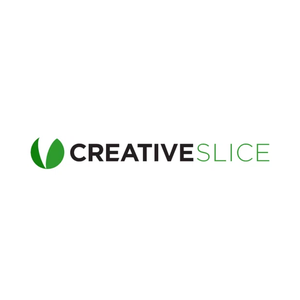 The Creative Slice brand logo for creativeslice.com