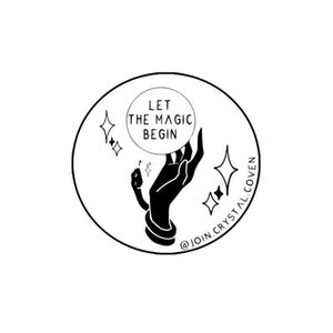 The Crystal Coven brand logo for crystalcoven.com