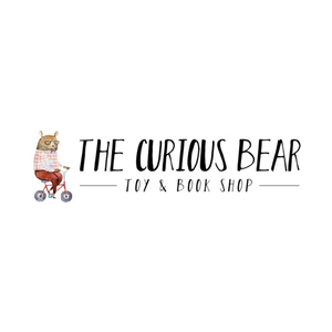 The Curious Bear brand logo for curiousbeartoys.com