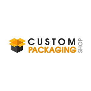 The Custom Packaging brand logo for custompackagingshop.com