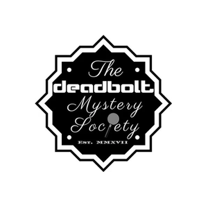 The Deadbolt Mystery Society brand logo for deadboltmysterysociety.com
