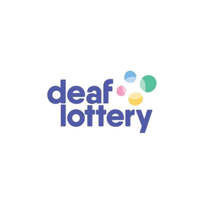 The Deaf Lottery Australia brand logo for deaflottery.com.au