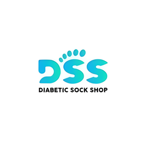 The Diabetic Sock Shop brand logo for diabeticsockshop.com