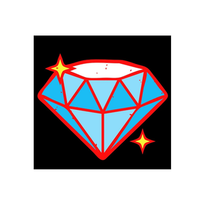 The Diamond World brand logo for diamondworldsociety.ca