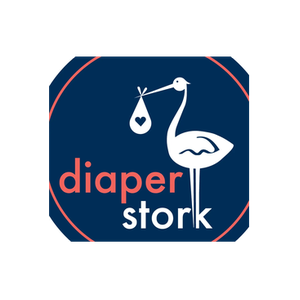 The Diaper Stork brand logo for diaperstork.com