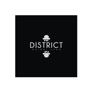 The District Barbers brand logo for districtbarbers.com
