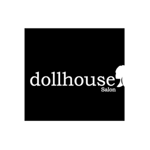 The Dollhouse Salon brand logo for dollhousesalon.com