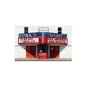 The Donk's Theater brand logo for donkstheater.com