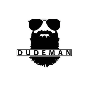 The Dude Man brand logo for dudeman.store