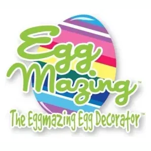 The Eggmazing Egg Decorator brand logo for eggmazing.com