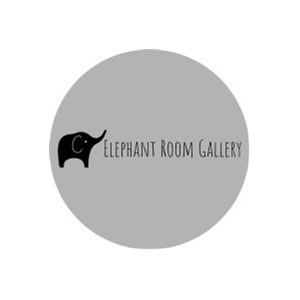 The Elephant Room brand logo for elephantroomgallery.com