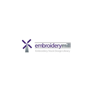 The Embroidery Mill brand logo for embroiderymill.co.uk