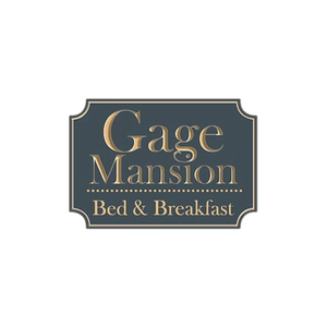 The Gage Mansion brand logo for gagemansion.com