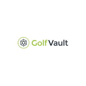 The Golf Vault brand logo for golfvault.com