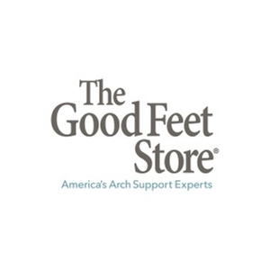 The Good Feet Store brand logo for goodfeet.com