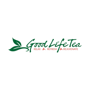 The Good Life Tea brand logo for goodlifetea.com