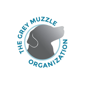 The Grey Muzzle Organization brand logo for greymuzzle.org