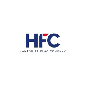 The Hampshire Flag Company brand logo for hampshireflag.co.uk