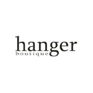The Hanger brand logo for hangerboutiquevb.com