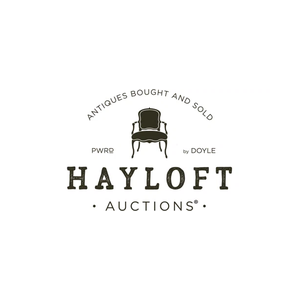 The Hayloft Auctions brand logo for hayloftauctions.com