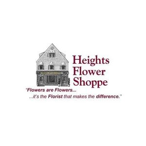 The Heights Flowers Shop brand logo for heightsflowershoppe.com