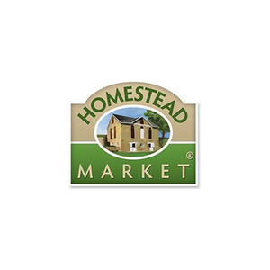 The Homestead Market brand logo for homesteadmarket.com