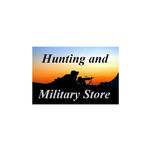 The Hunting & Military Store brand logo for huntingandmilitarystore.co.uk