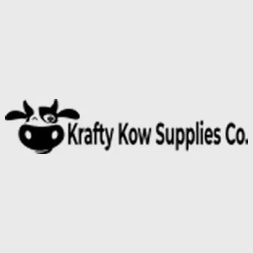 The Krafty Kow brand logo for kraftykow.com