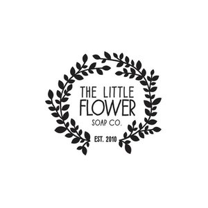 The Little Flower Soap Co. brand logo for littleflowersoap.com