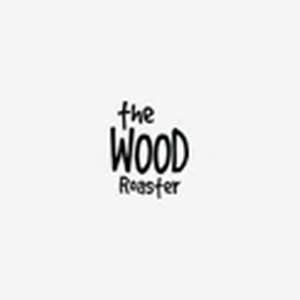 The Wood Roaster brand logo for thewoodroaster.com