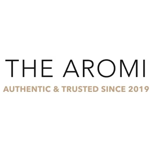 thearomi brand logo for thearomi.com