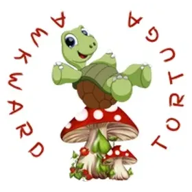 theawkwardtortuga brand logo for theawkwardtortuga.com